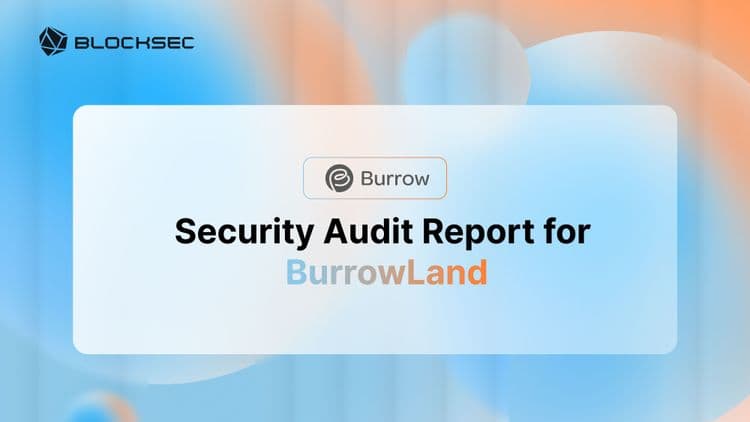 Security Audit Report for BurrowLand